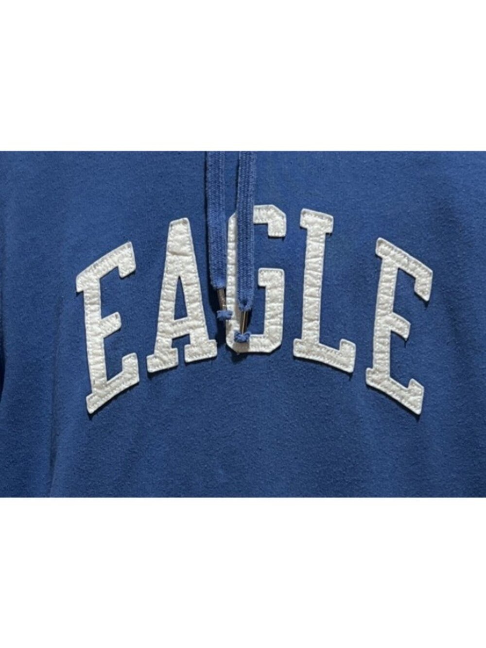 American Eagle Outfitters ~ Blue Hoodie Sweatshirt ~ Size Small - Picture 2 of 5